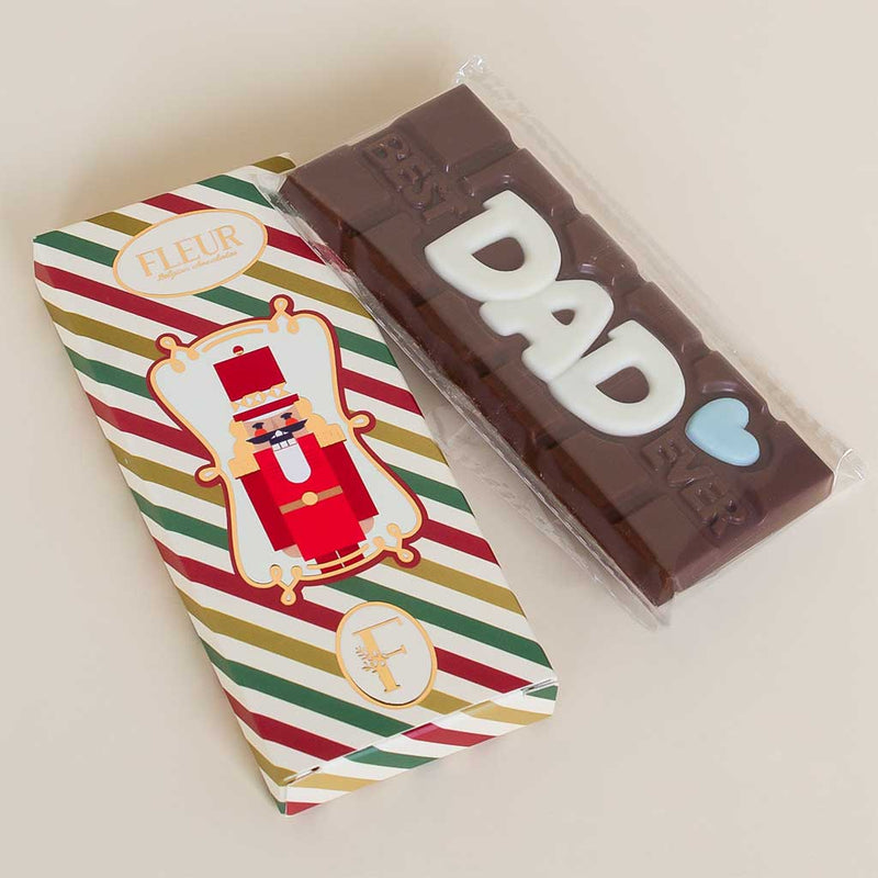 Fleur Belgian Chocolate Bar 45g - Best Dad