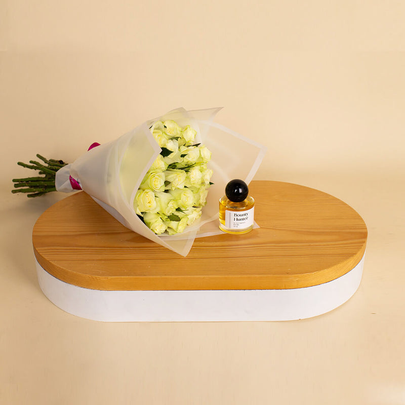 Nuit Fragrances Bounty Hunter | 20 White Flower Bouquet