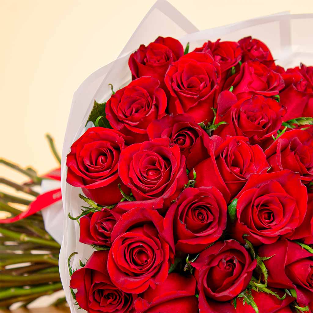The Sweetheart’s Bliss Bouquet | 50 Red Rose