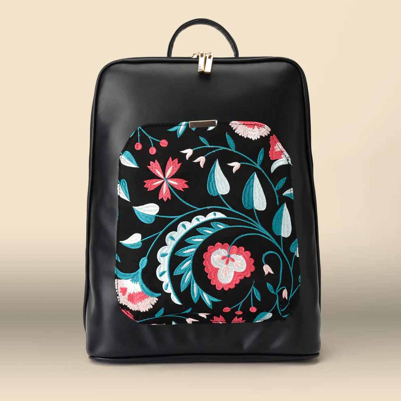 Pavo Laptop Backpack - Black