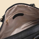 Pavo Duffle Bag Leather - Black