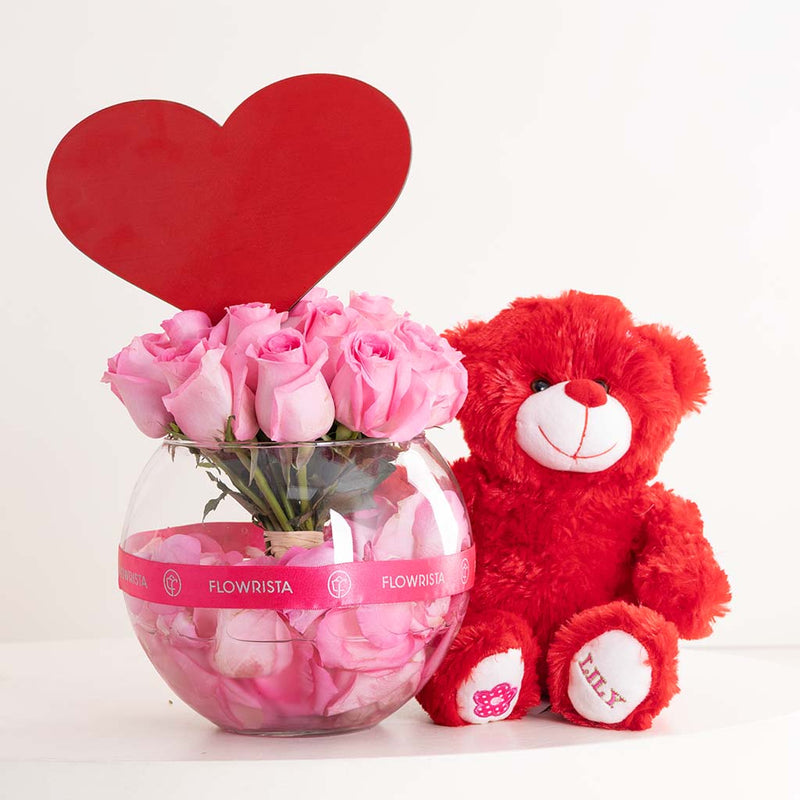 Love Bear Vase