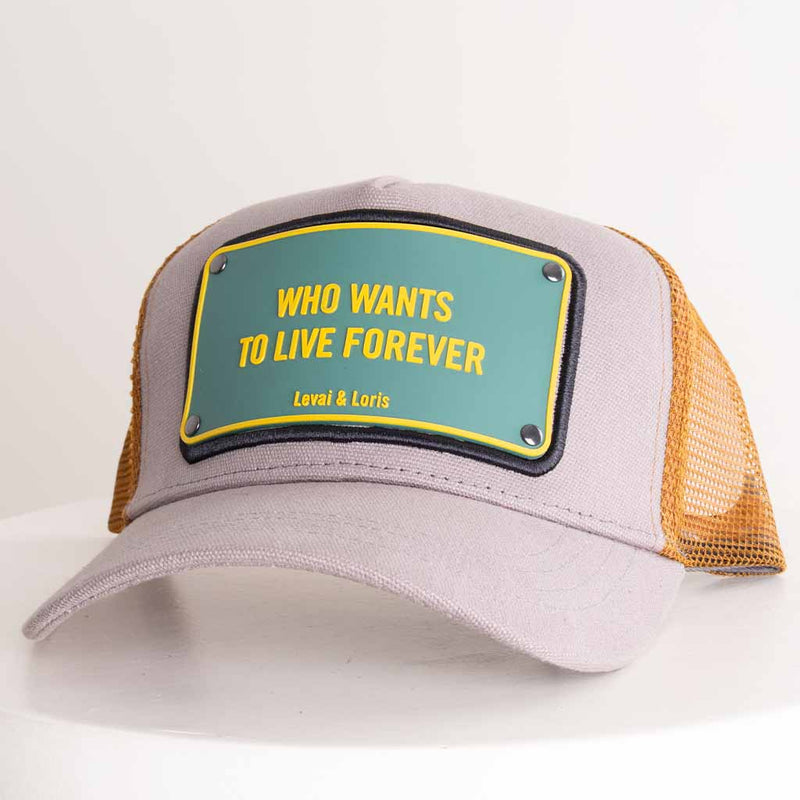 Levai & Loris Who Wants To Live Forever unisex cap