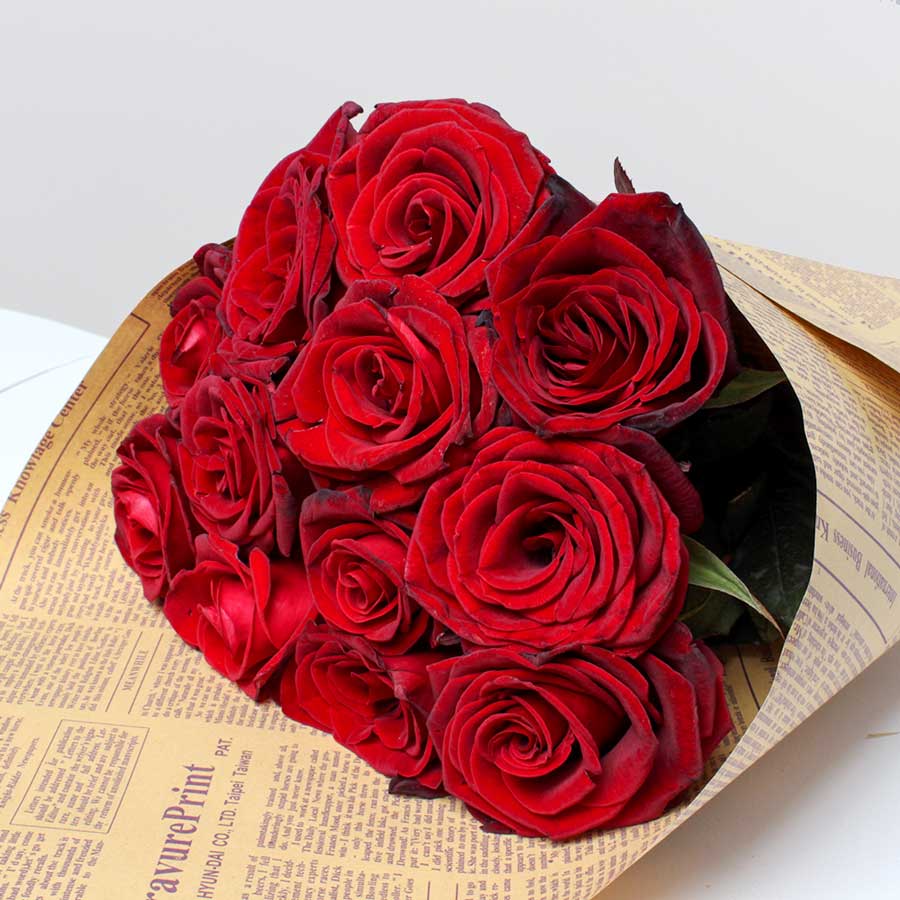 Vintage Red Roses