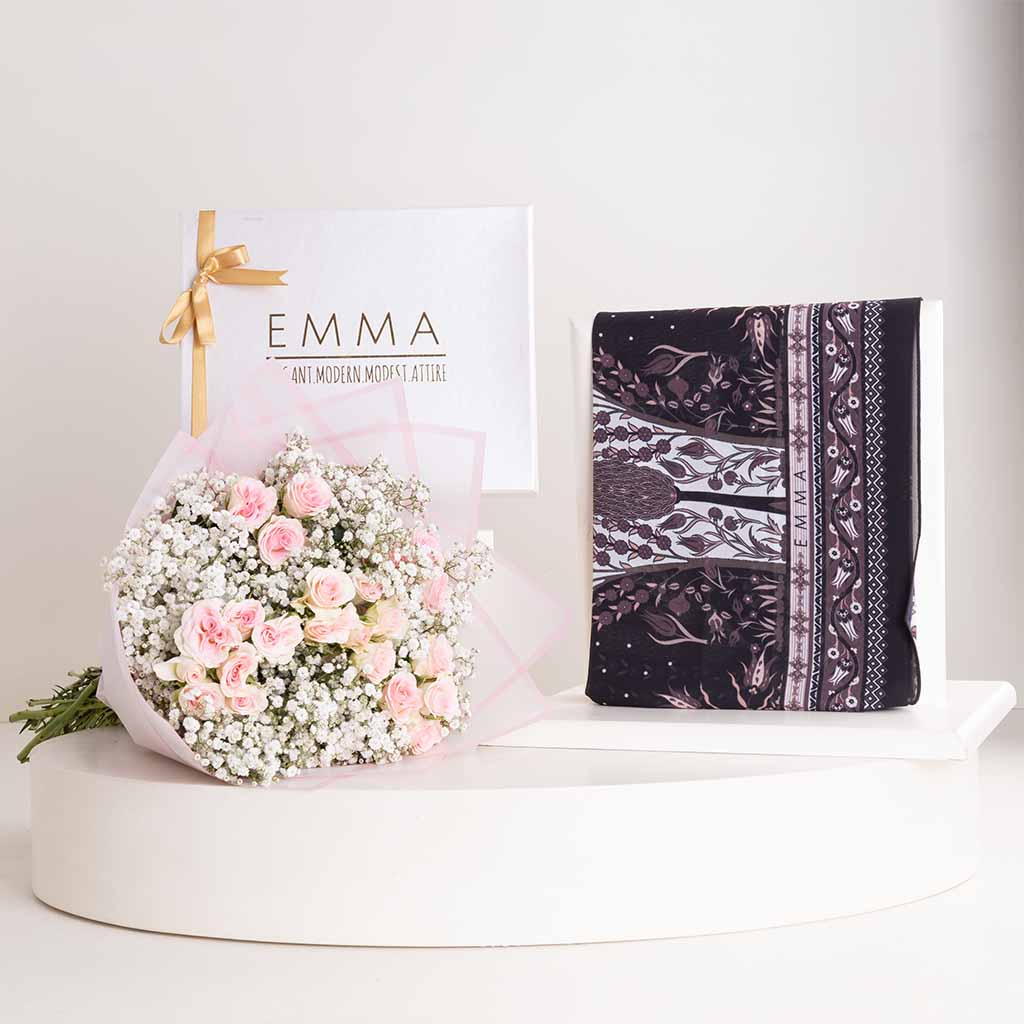 EMMA Mystic Woods Scarf & Quiet Love Bouquet