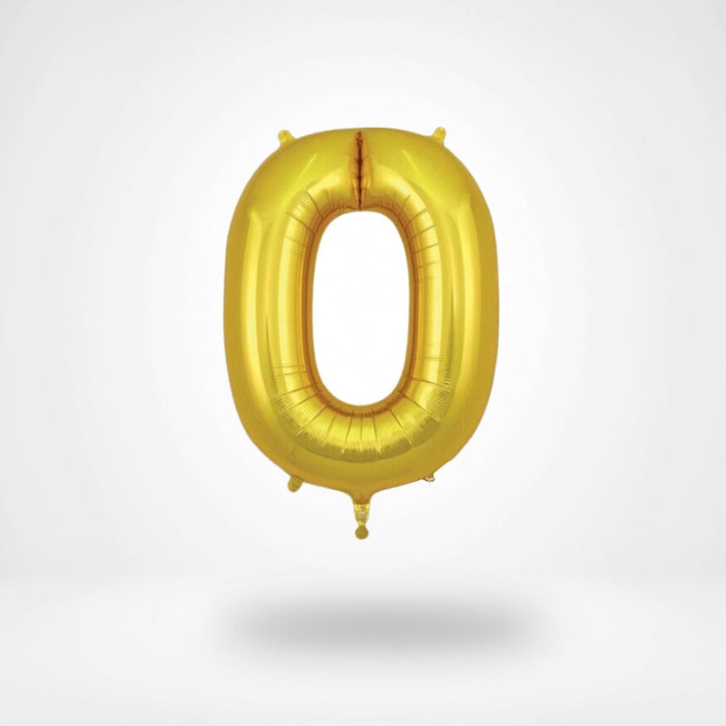 Number 0 Balloon