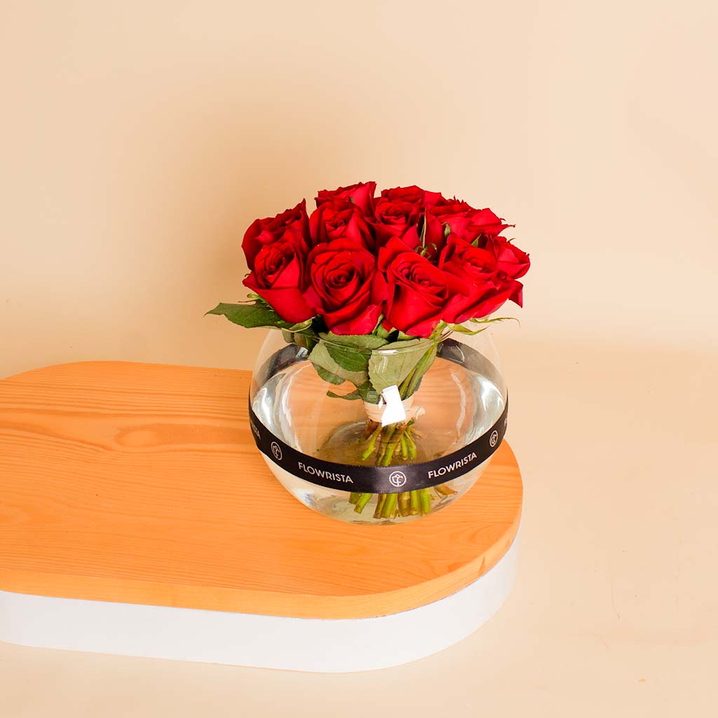 Forever Yours Vase | 20 Red Rose