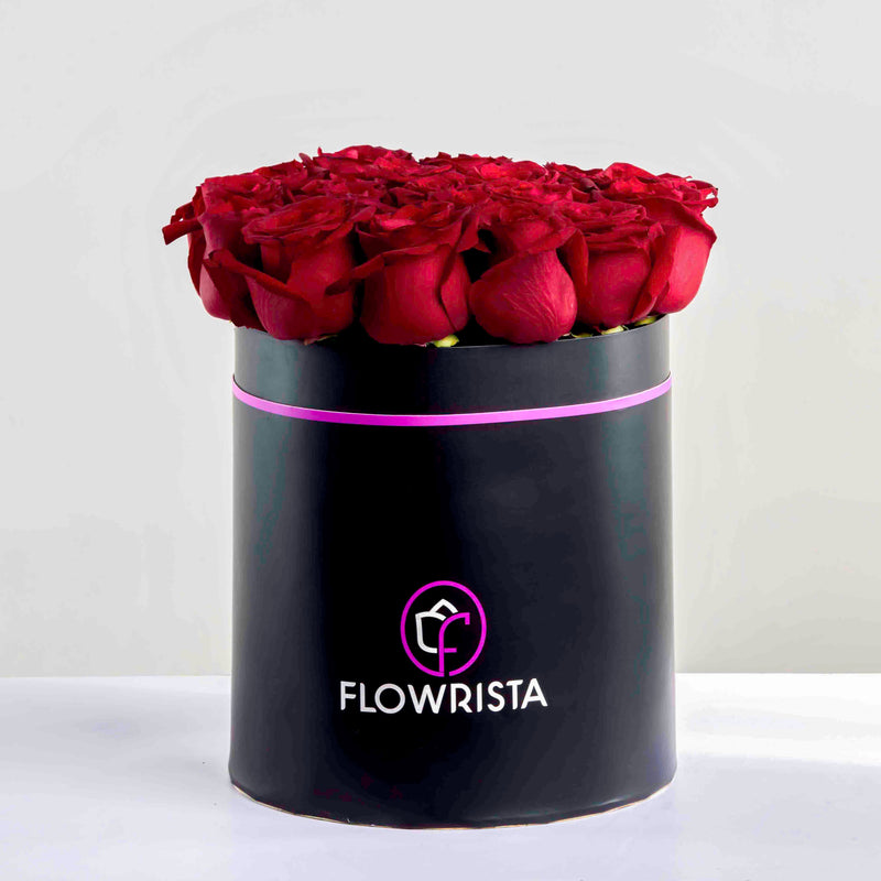Luxurious Box of Red Roses