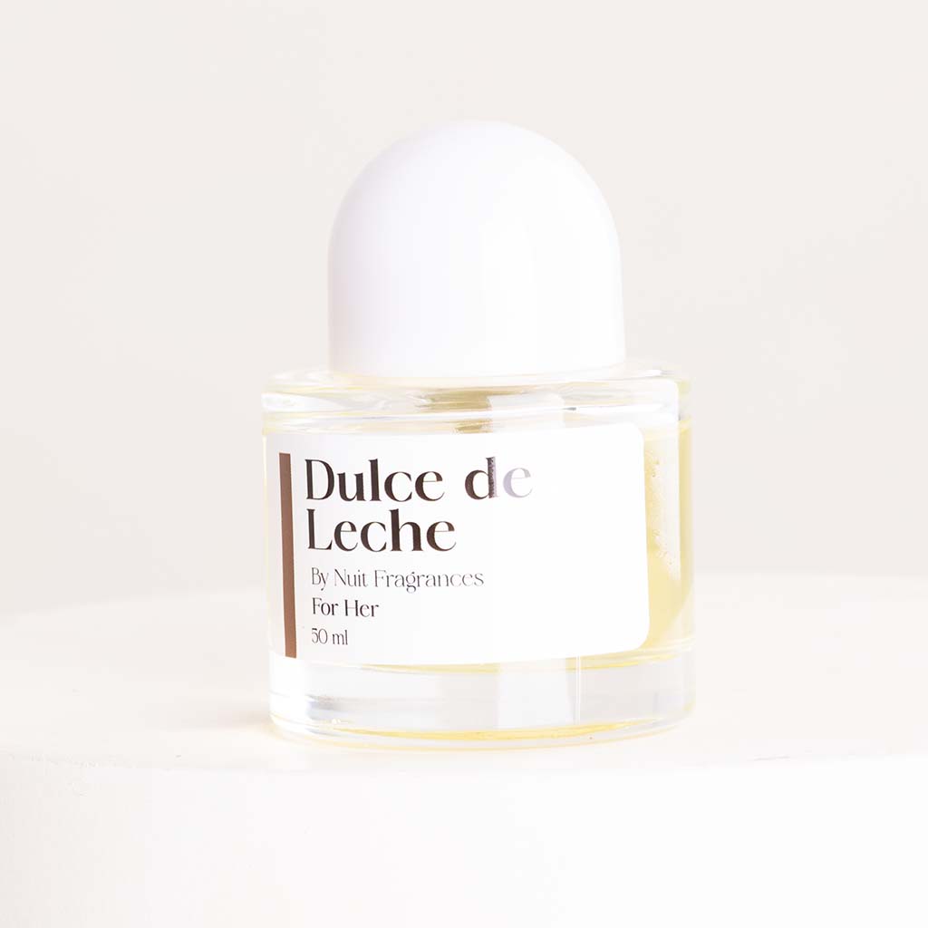 Dulce de Leche Perfume & Purple Roses Vase