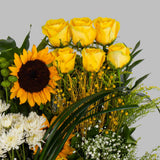 Yellow and White