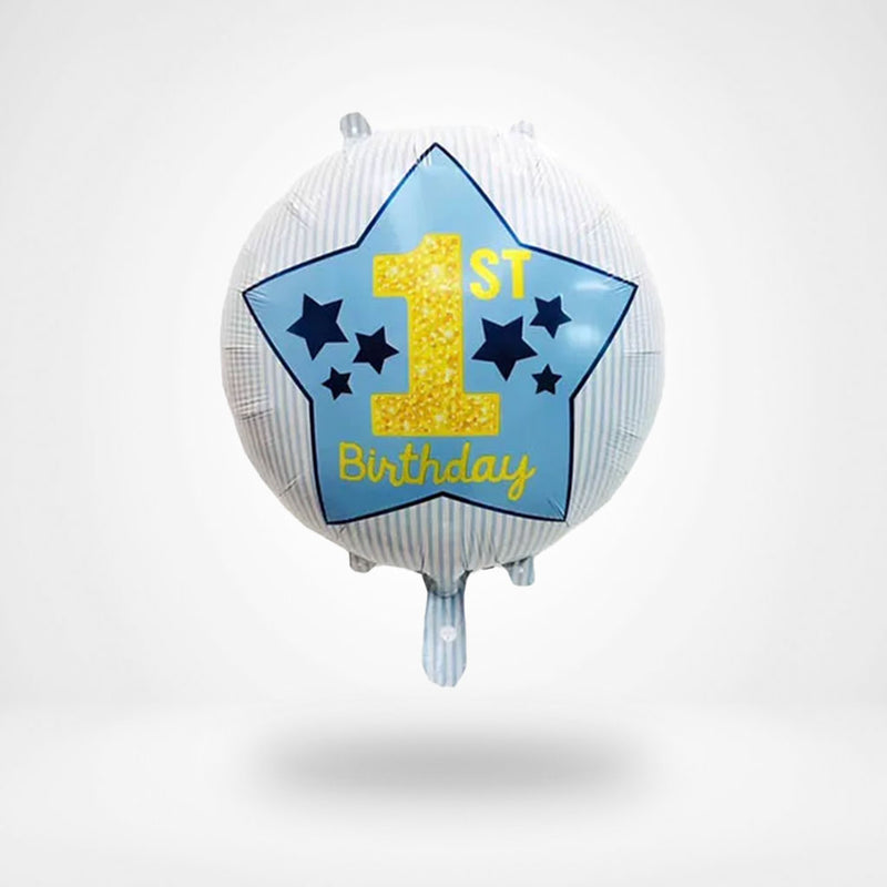 Boy 1st Birthday Balloon