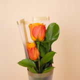 Duo Orange Roses Bouquet