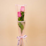 Duo Pink Roses Bouquet