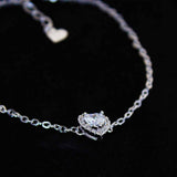 FelizModa Heart silver bracelet