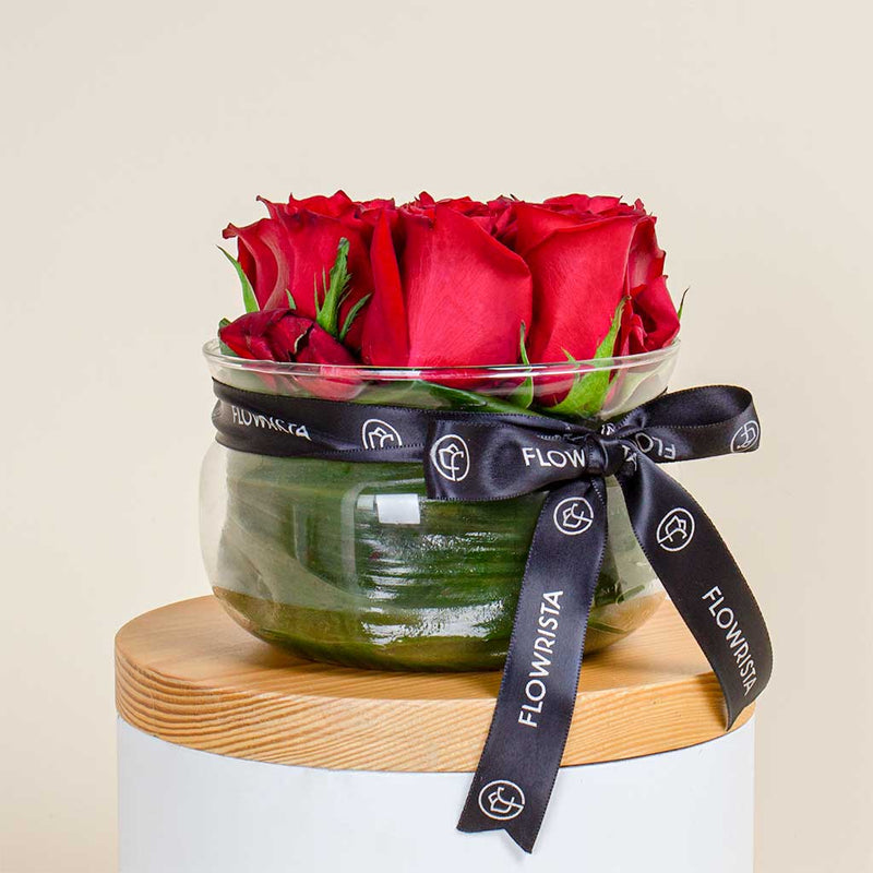 Something Special – Red Roses Vase