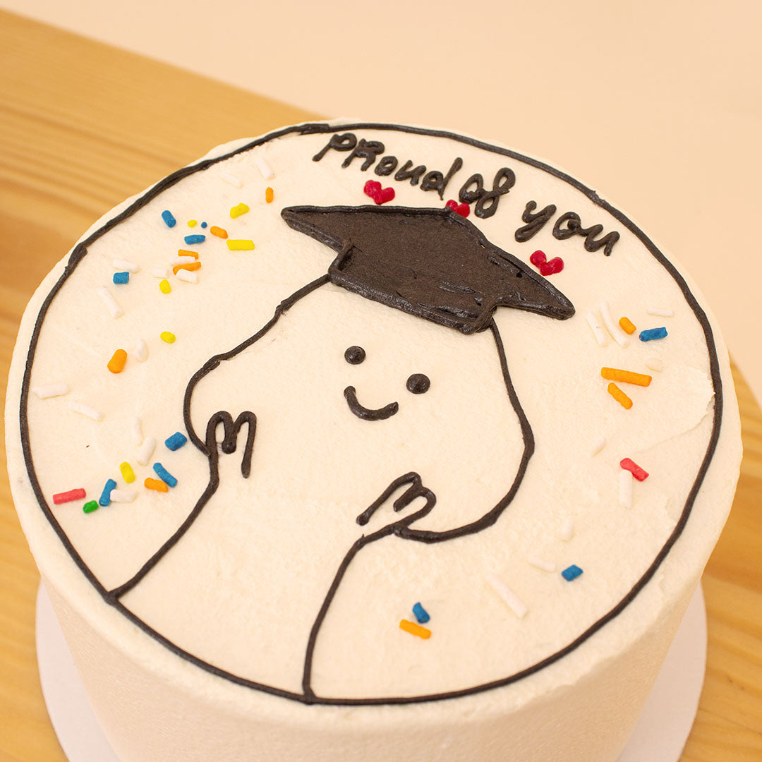 Ninos “Proud of You” Celebration Cake & 20 Red Roses