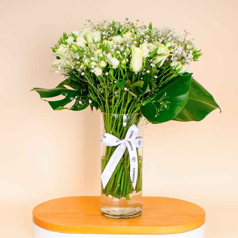 Flowrista | White Harmony Vase
