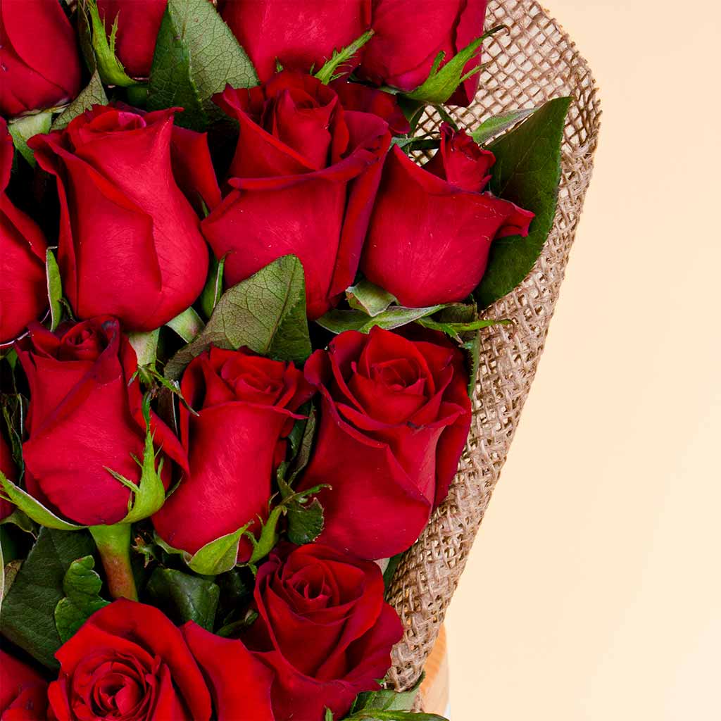 Flowrista | Red Roses Bouquet – 20 Stems