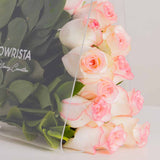 Pink and White Mixed Flower Bag
