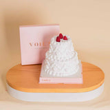 Voila Red Velvet Cake - Fresh Cherries & Creamy Layers