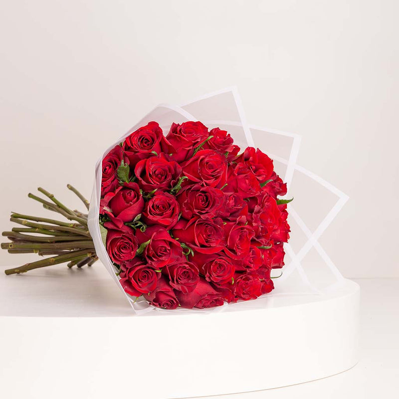 30 Red Roses Bouquet