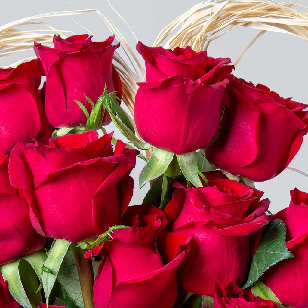 Red Heart Bouquet