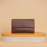 Pavo Cross Handbag - Brown