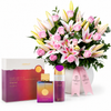 Armaf Club de Nuit Untold Gift Set & Pink Roses & Lilies