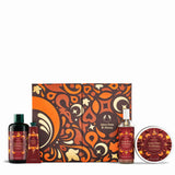 Ajwa Date & Honey product set with decorative box on a white background