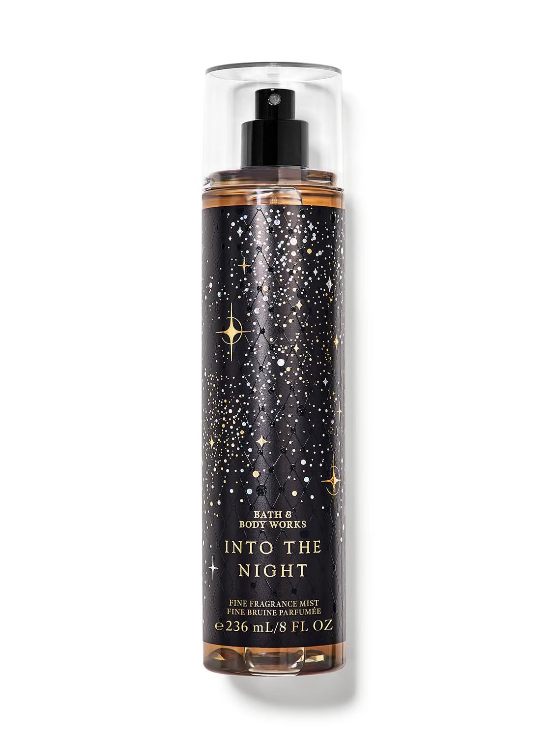 Bath and Body Works 'Into the Night' fine fragrant mist on a white background