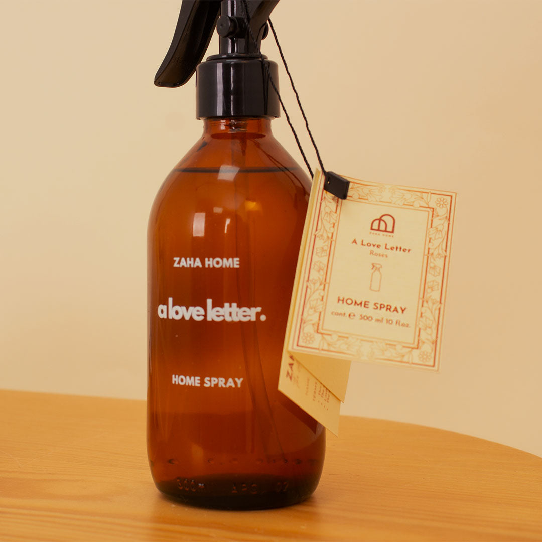 Zaha Home A Love Letter Home Spray & 15 White Roses
