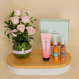 joviality Sun Care and Skin Love Essentials with Flowrista Vase