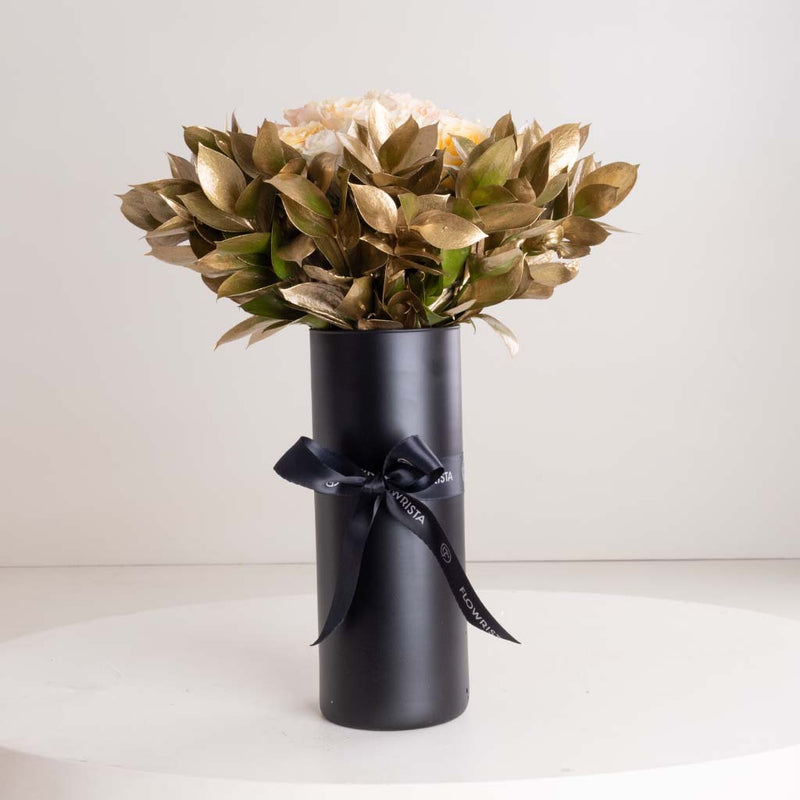 Golden Whisper Vase