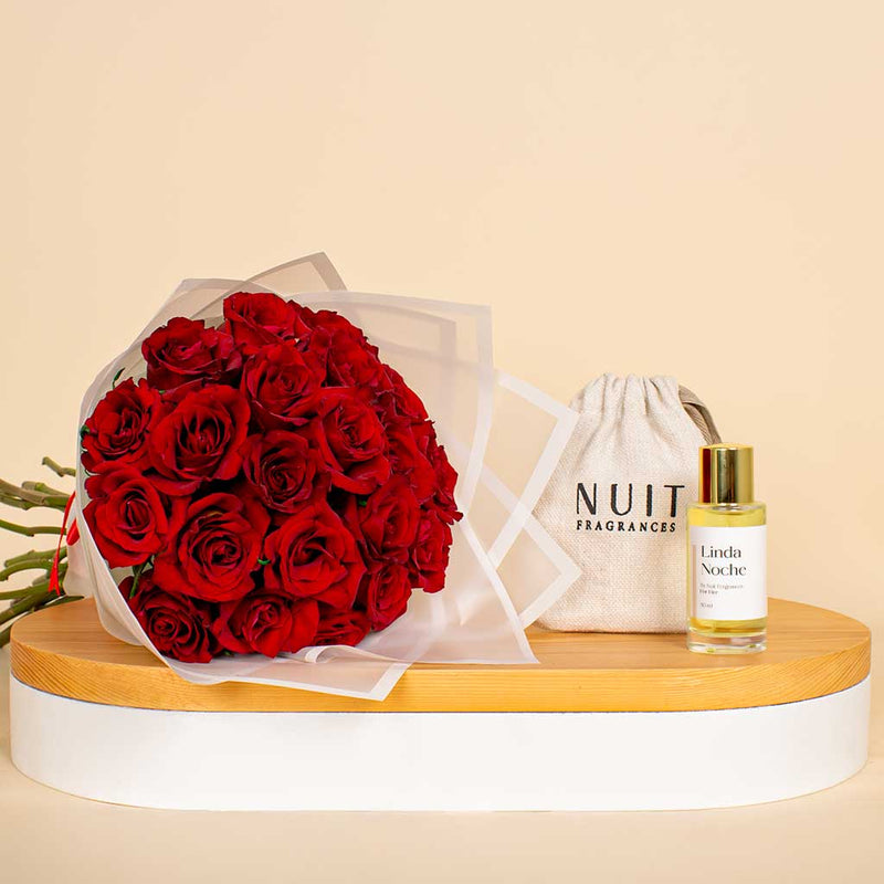 Nuit Fragrances Linda Noche & Unique Hand Bouquet