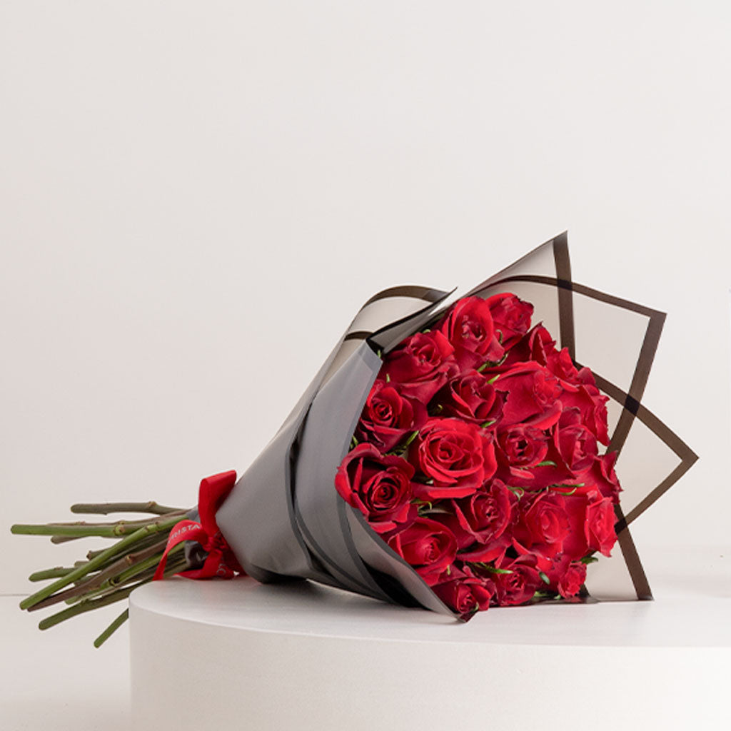 Game Guru Colors of Nature Acrylic Jackaroo Board & Red Roses Bouquet