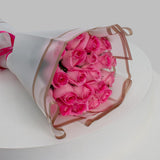 Special Gift | Copper Mom Shield & 20 Pink Roses