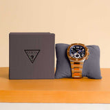Multi-function steel watch