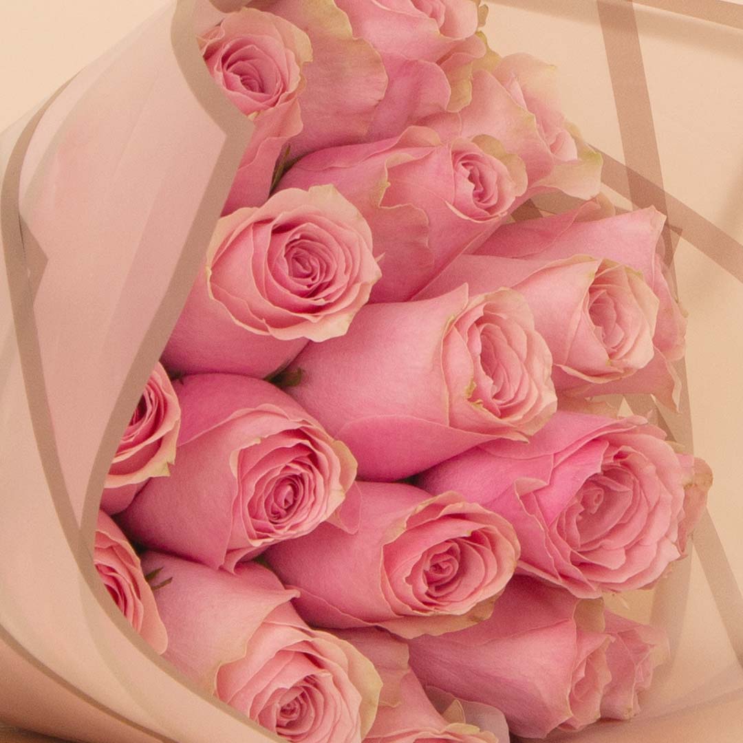 Areej Gift of Fragrance, Ferrero Rocher Chocolates & Pink Roses