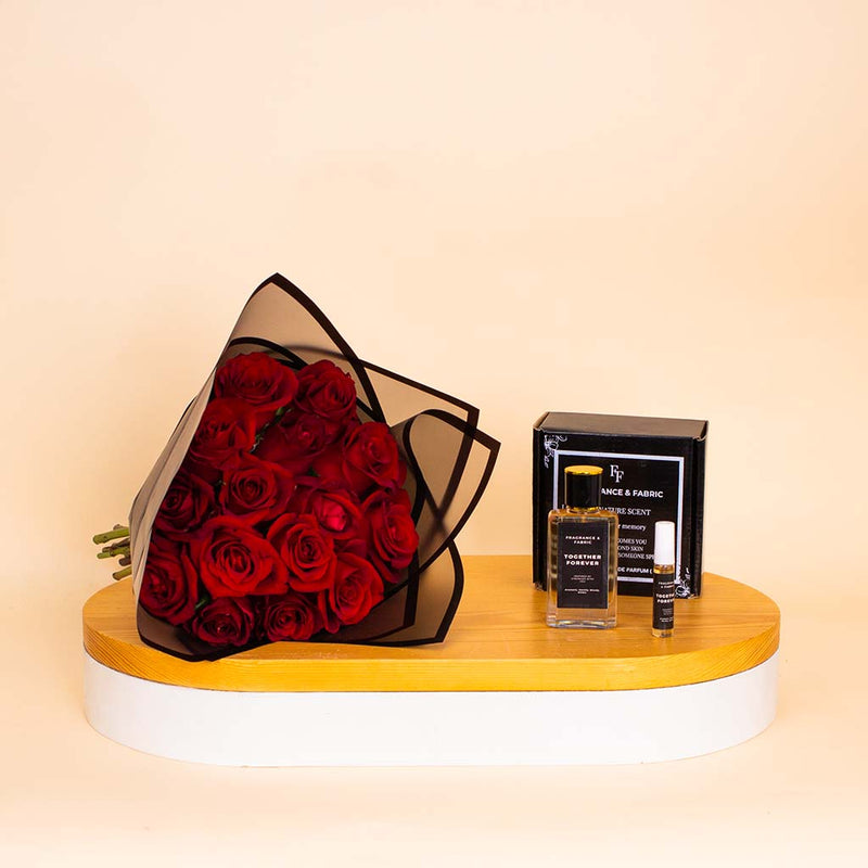 Fragrance & Fabric Stronger With You – For Men & Red Roses