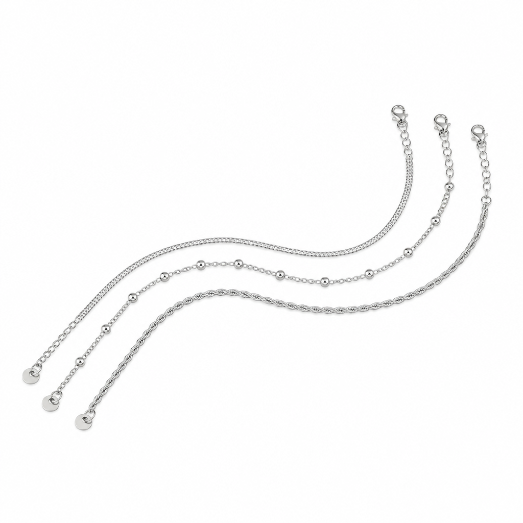 ALDO bracelets on a white background