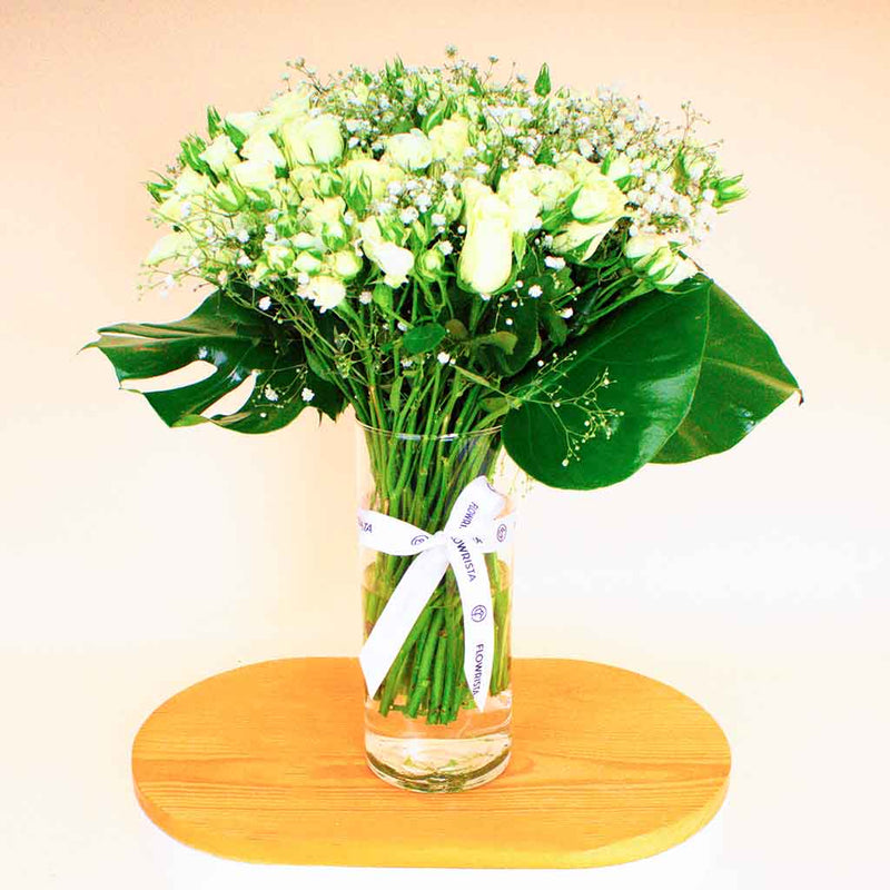 Flowrista | White Harmony Vase