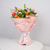 Vibrant Mixed Roses Hand Bouquet
