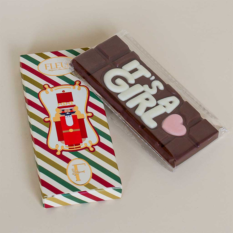 Fleur Chocolate Bar 45gm - Its A Girl