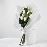 Flowrista | 10 White Roses Bouquet
