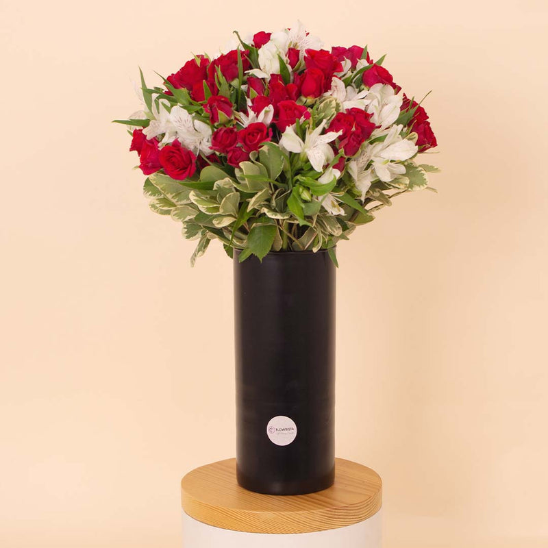 Flowrista | Alstroemeria & Baby Rose Vase