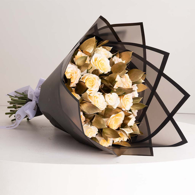 Golden Veil Bouquet