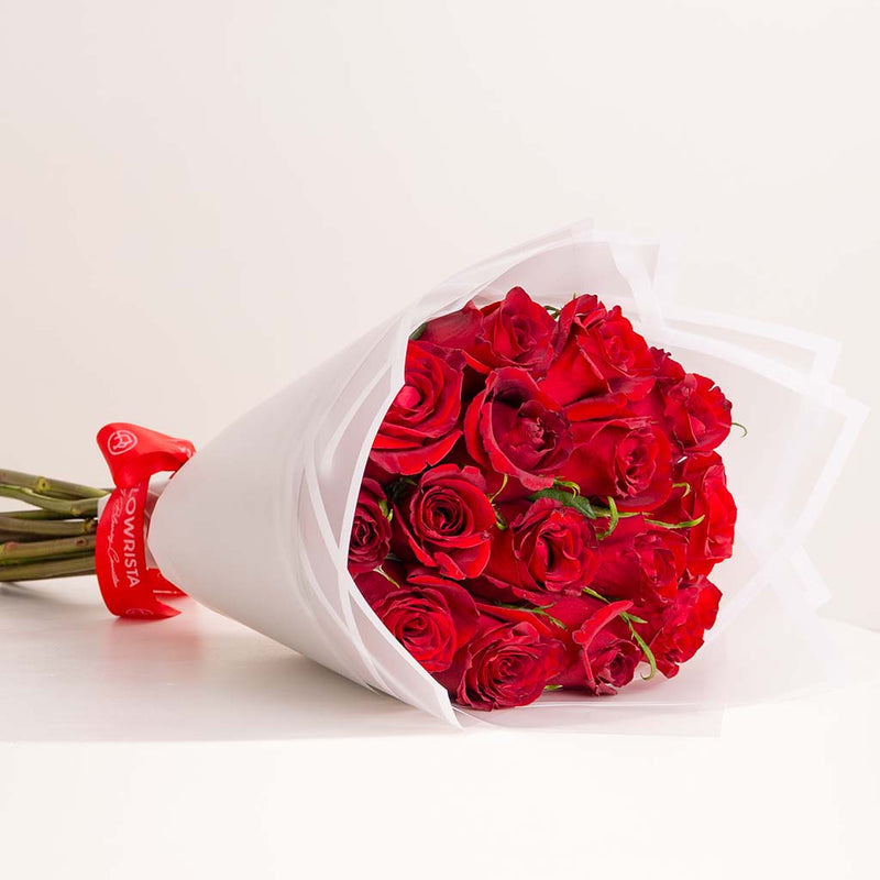 15 Red Roses Bouquet