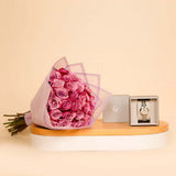 GC Illusion Watch & 30 Heart-Shaped Roses - Mother’s Day Gift