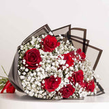 Patchi Les Gourmets 580g & Mixed Flowers Bouquet