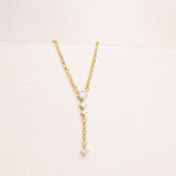 Markiz Gold-Plated Zircon Necklace